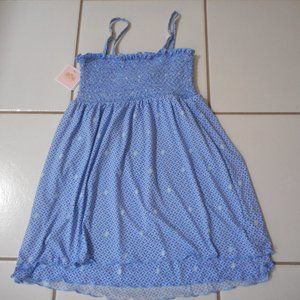 New JUICY COUTURE Girls Size M Blue Cover-up Swim $102